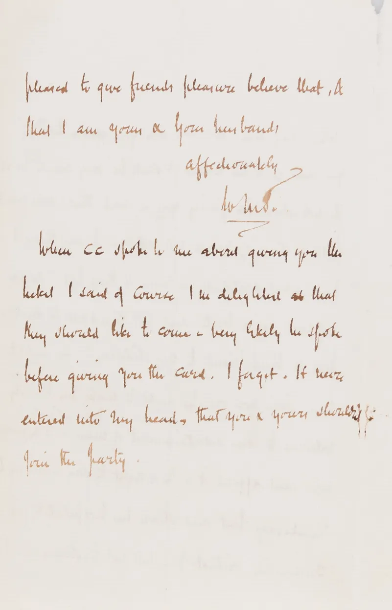Autograph Letter Signed (