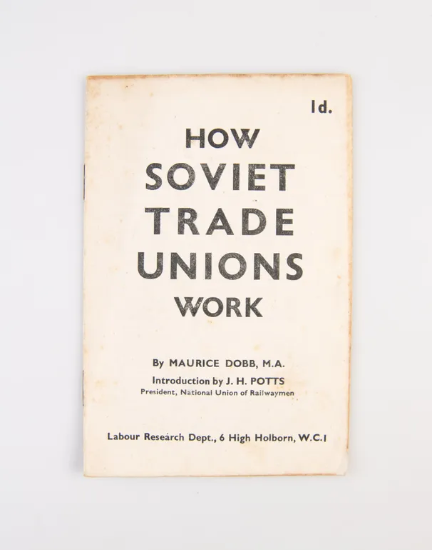 How Soviet Trade Unions Work