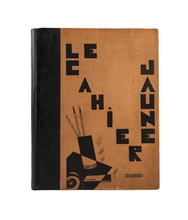 Le Cahier Jaune. Noel 1929. [The Yellow Notebook - Christmas 1929].