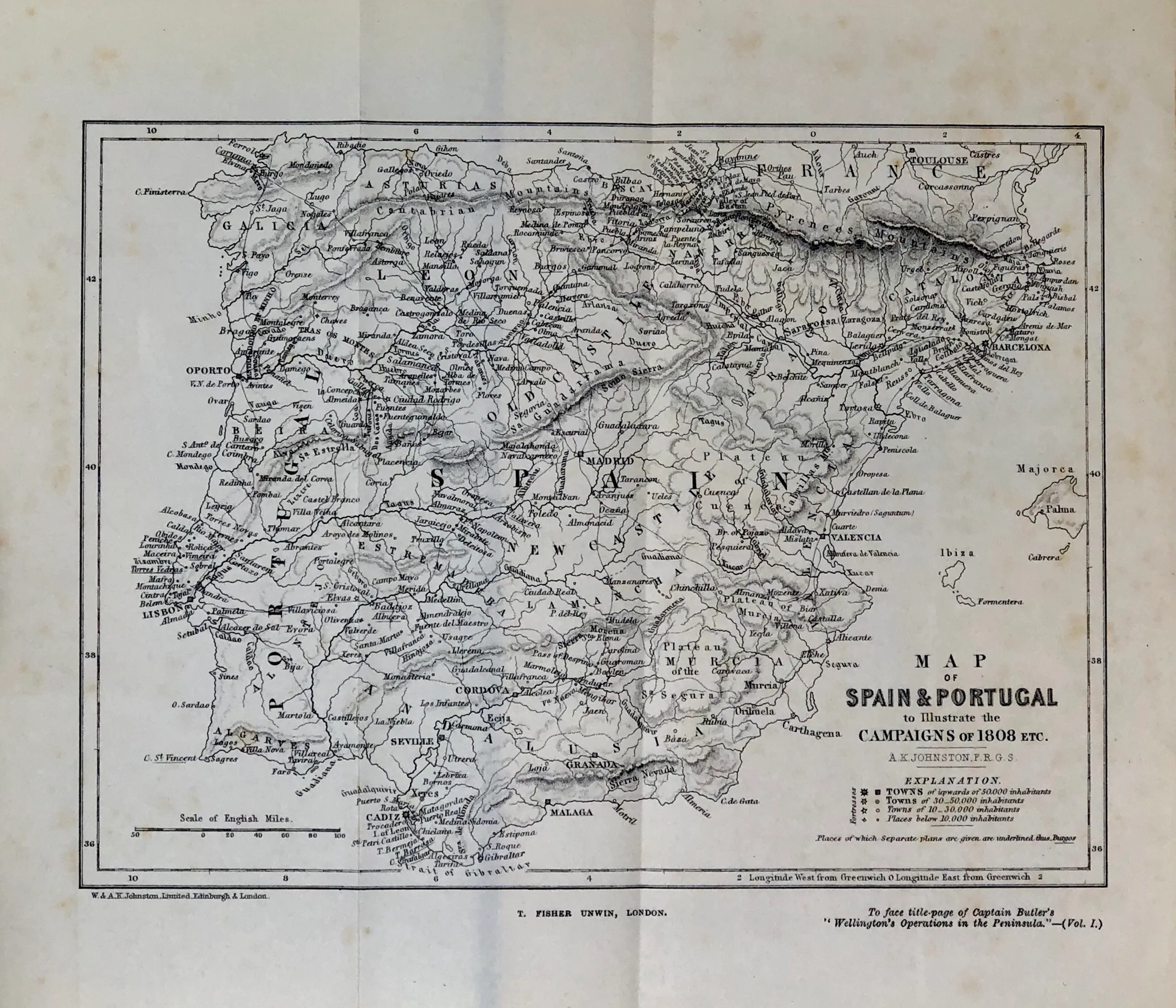 Wellington's Operations in the Peninsular