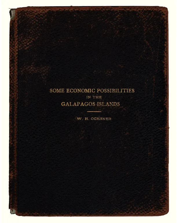 Some Economic Possibilities in the Galapagos Islands.