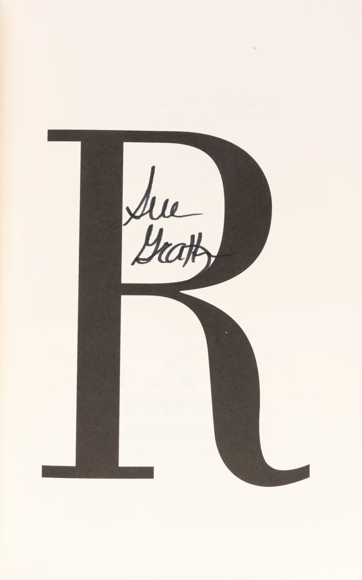 A Complete set of the Alphabet Series in First Edition: “A” is For Alibi, 