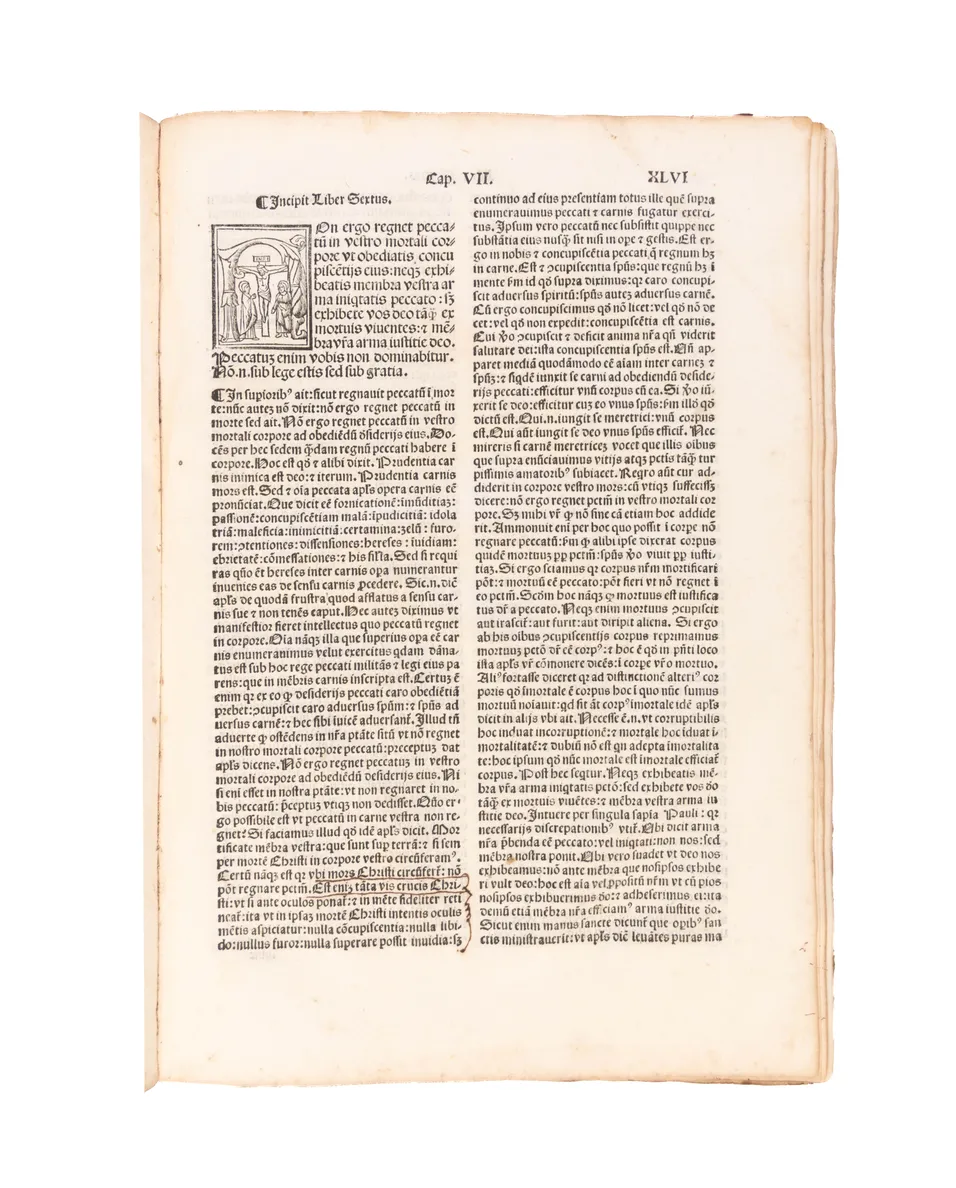 Explanatio Origenis Adamantii presbyteri in epistola Pauli ad romanos divo ieronimo interprete