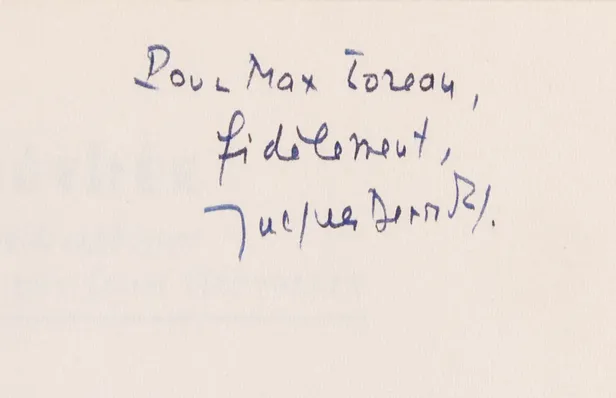 La Voix et le Phénomène. Introduction au problème du signe dans la phénoménologie de Husserl.