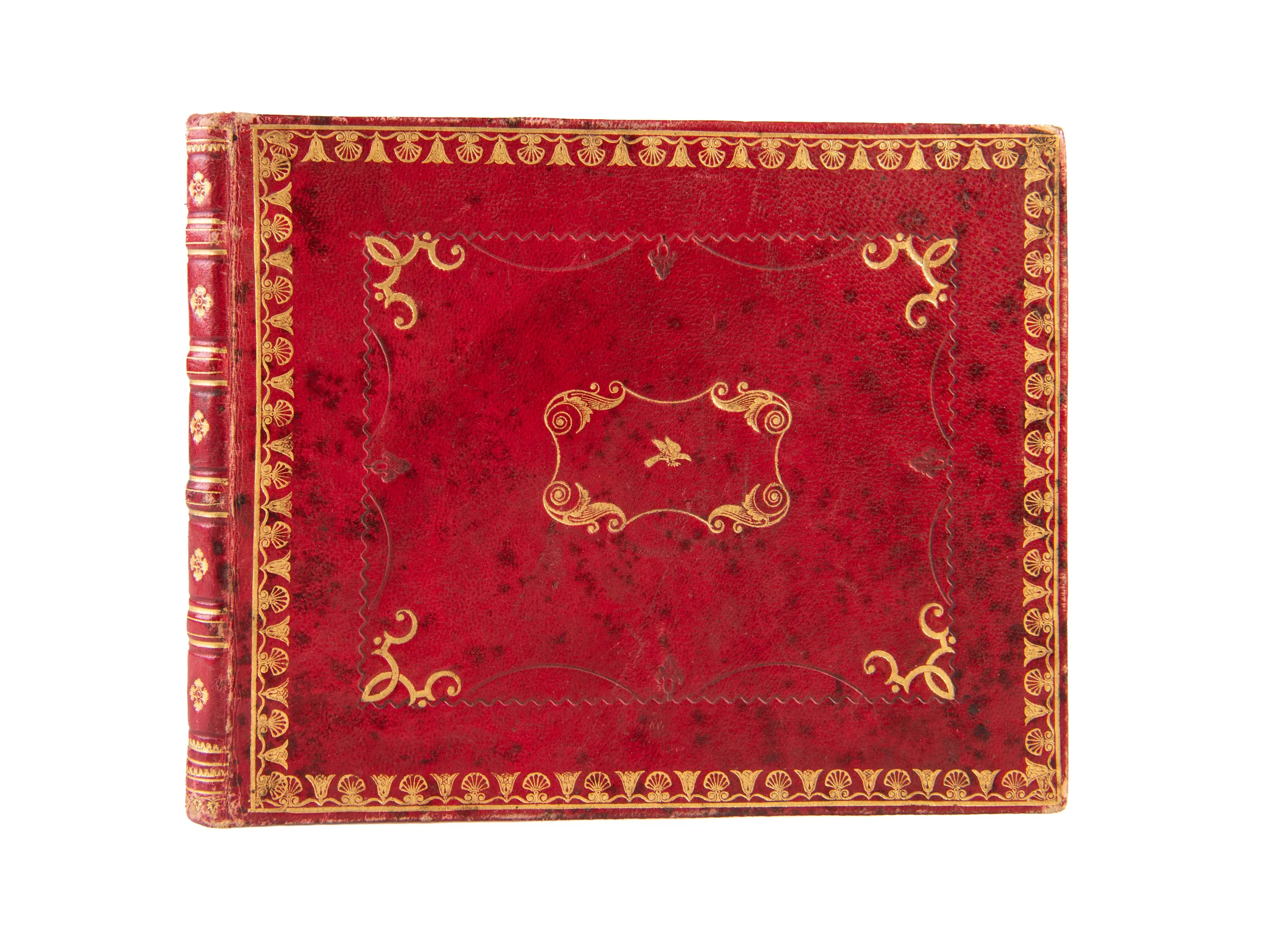 A suite of large neo-gothic illuminated initials.
[France, c. 1840-60?]