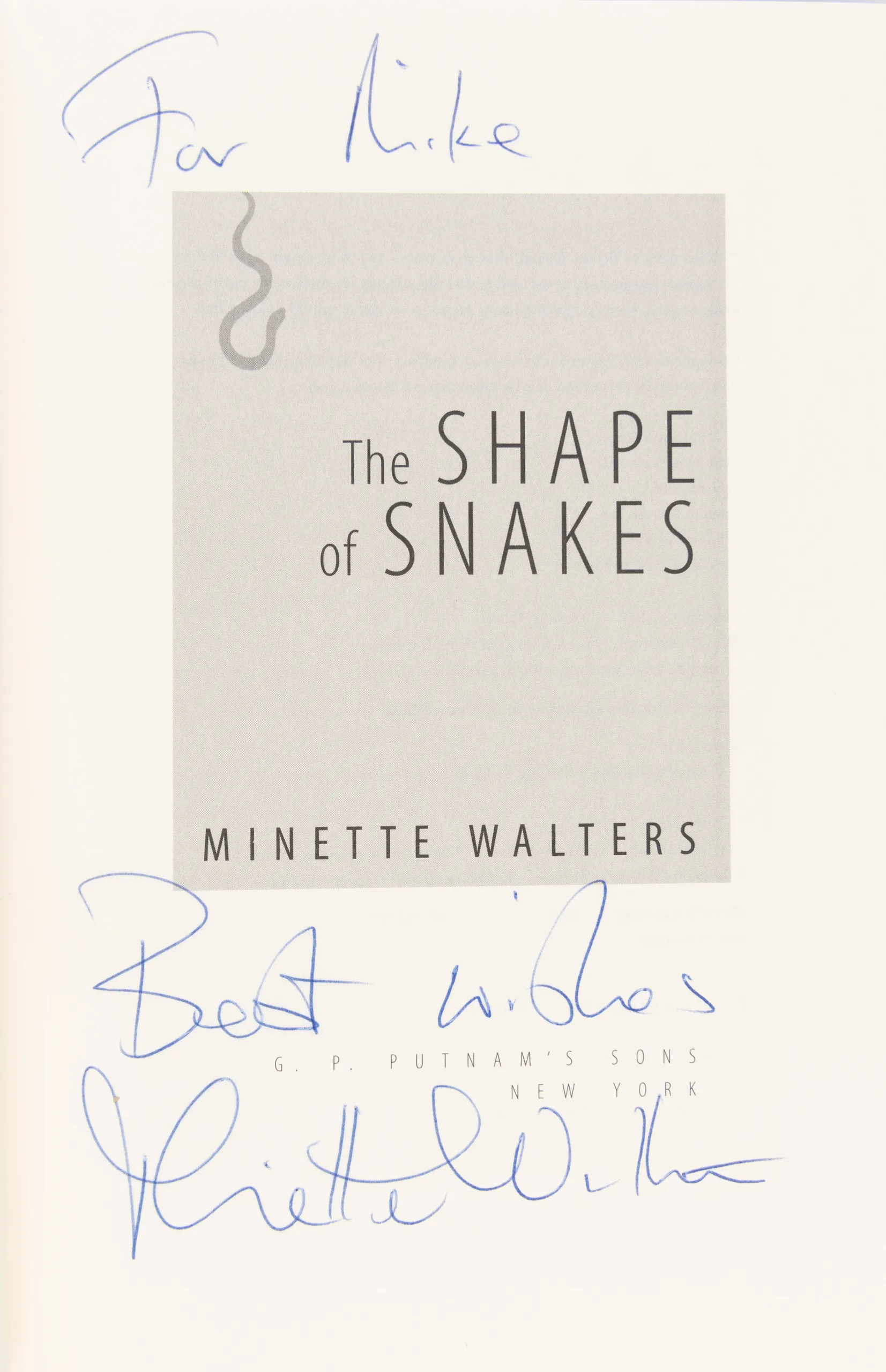 The Shape of Snakes.
