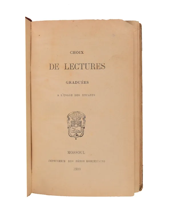 Choix de Lectures Graduées a l'usage des Enfants.