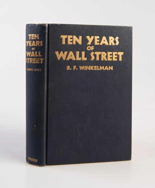 Ten Years of Wall Street.