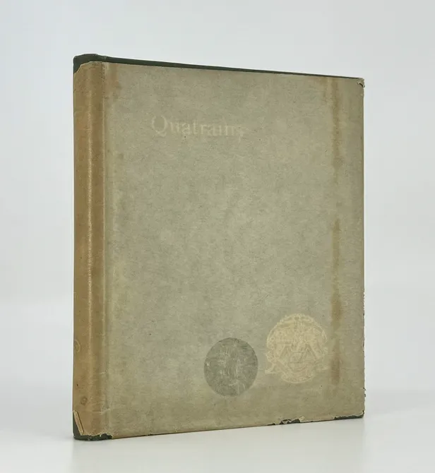 Quatrains, Life's Mystery and Other Poems.