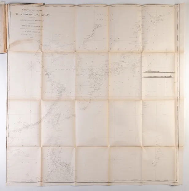 Sailing directions and nautical remarks; by officers of the late U.S. Naval expedition to Japan, under the command of Commodore M.C. Perry.