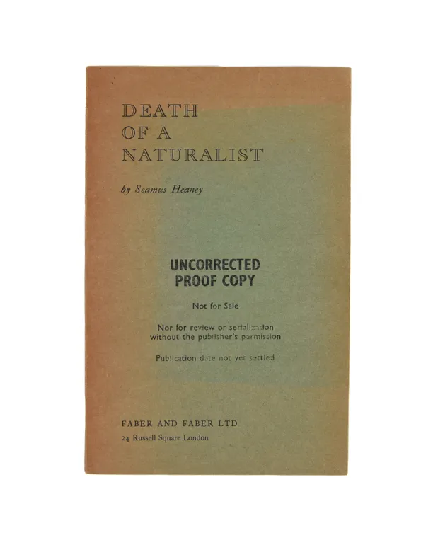 Death of a Naturalist.