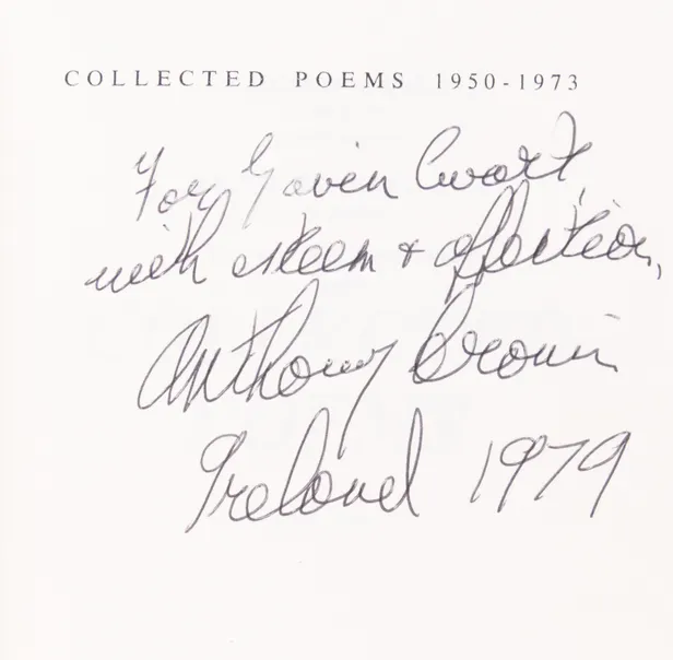 Collected Poems 1950-1973.