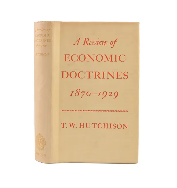 A Review Of Economic Doctrines 1870-1929.