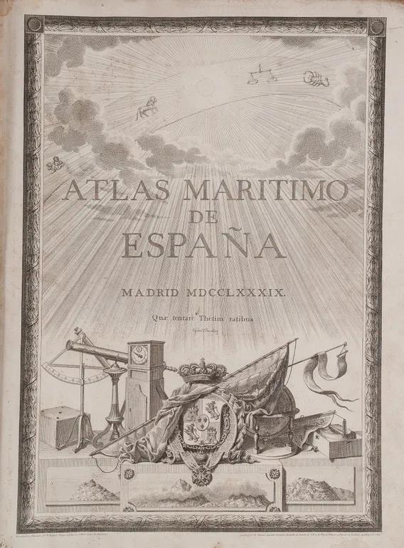 Atlas Maritimo de España.