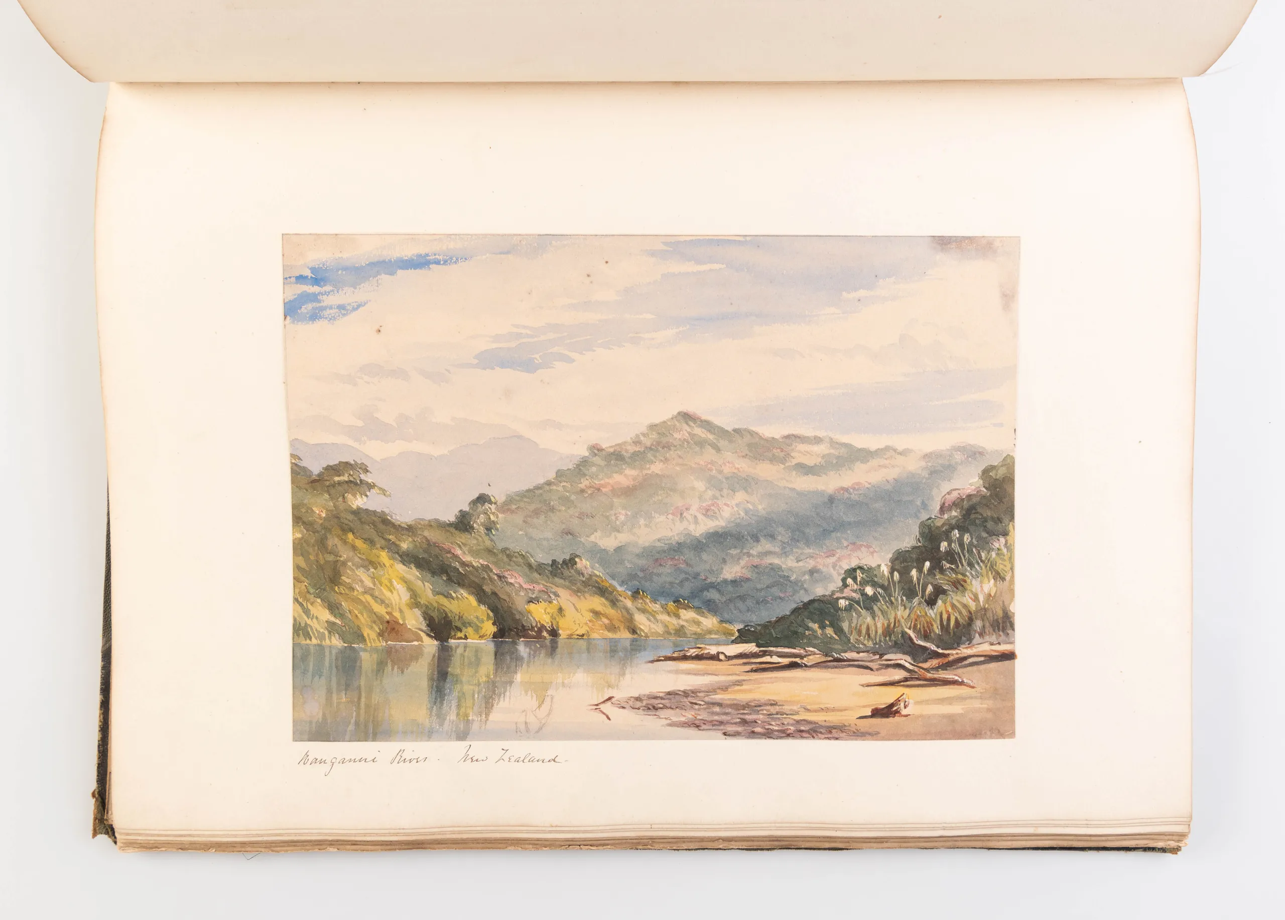 [Topographical watercolour album, including New Zealand, the West Indies and Brazil.]
