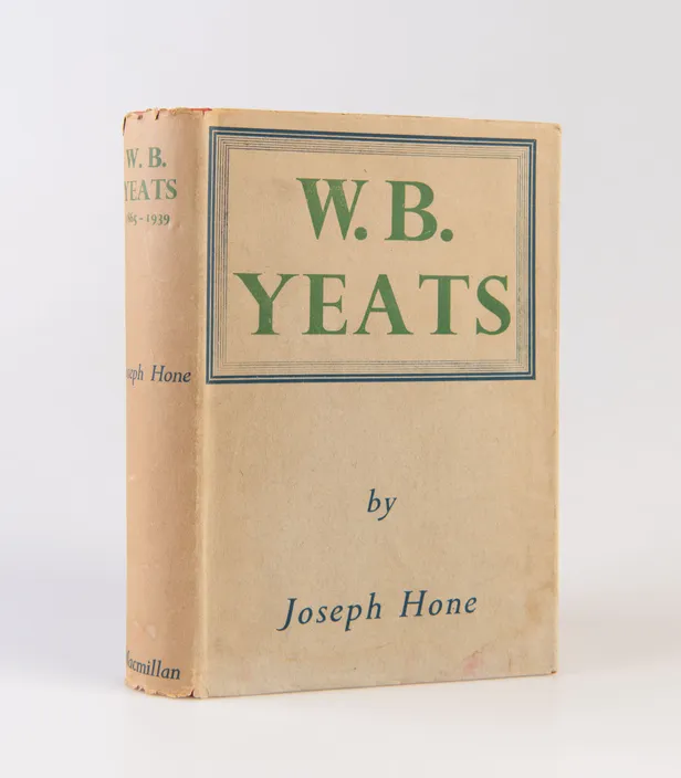 W.B. Yeats 1865-1939.