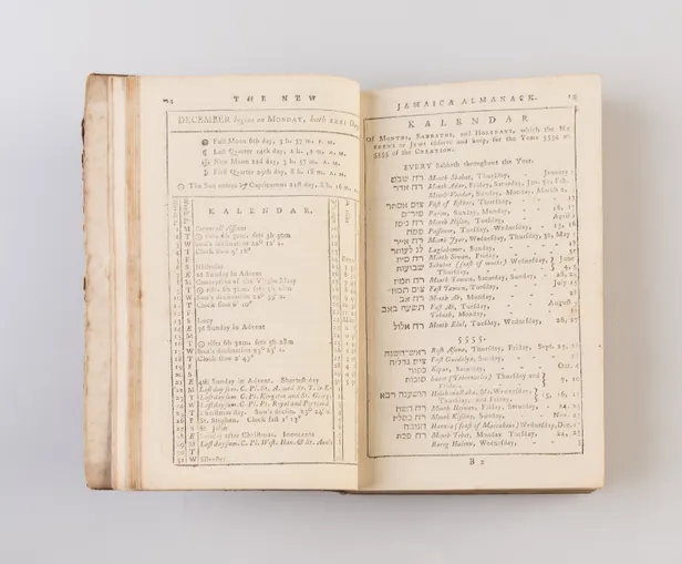 The New Jamaica Almanack, and register, Calculated to the Meridian of the Island for the Year of our Lord 1794. Being the Second after Bissextile or Leap Year.