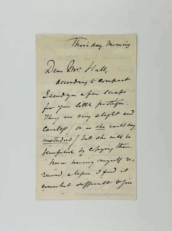 Autograph Letter Signed,