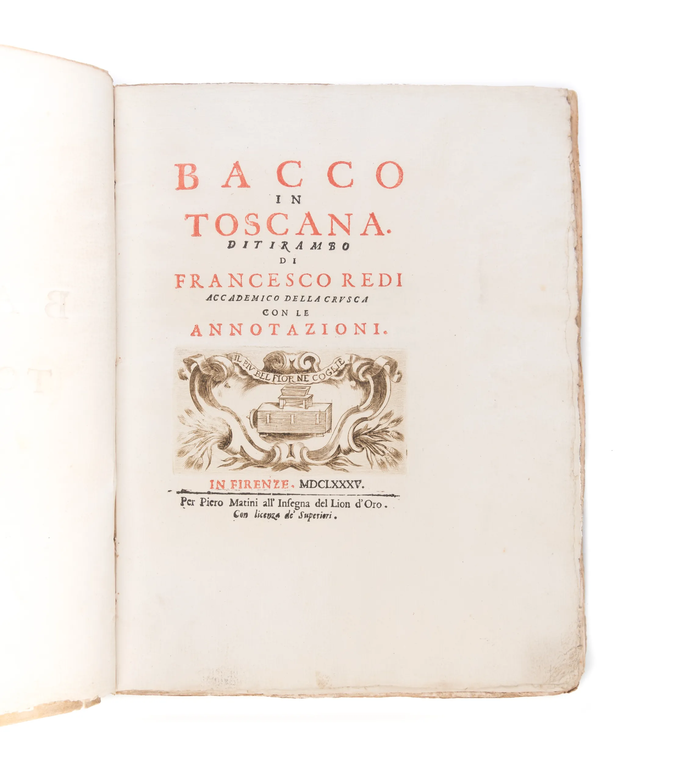 Bacco in Toscana.