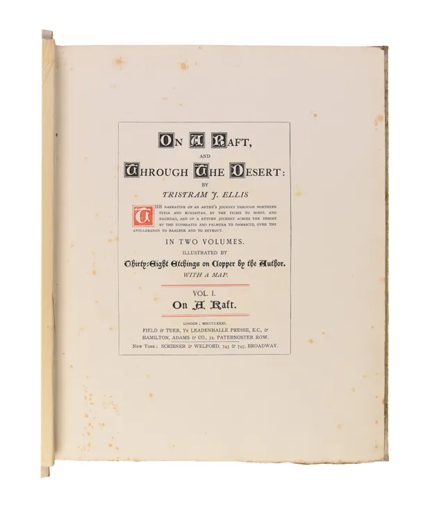 On a Raft, and Through the Desert.