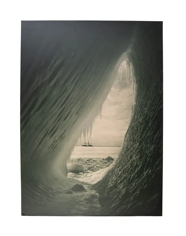 A Cavern in an Iceberg.