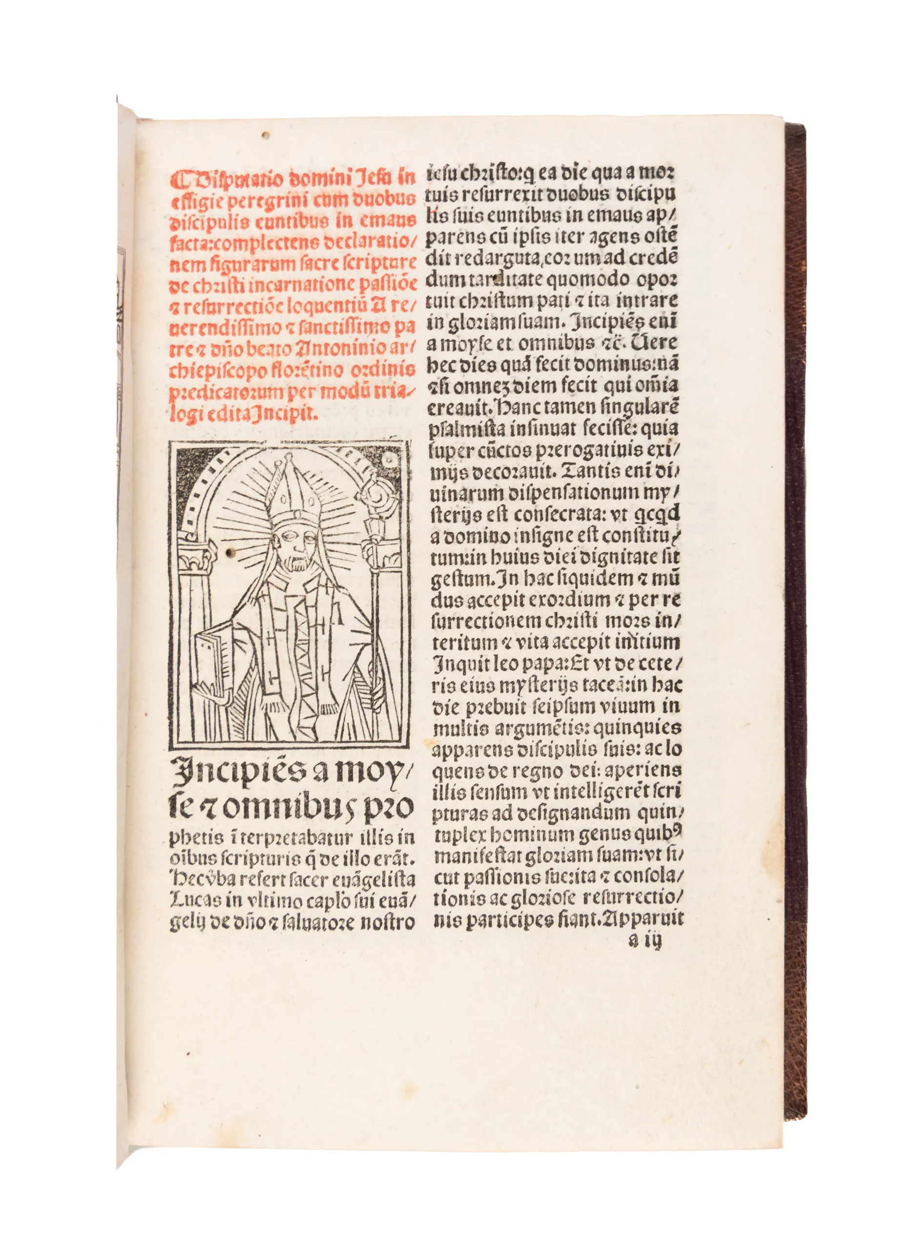 Trialogus super evangelio de duobus discipulis euntibus in Emmaus... [and other tracts]
Venice, Johann Emerich (for Lucantonio Giunta), 26 April 1495