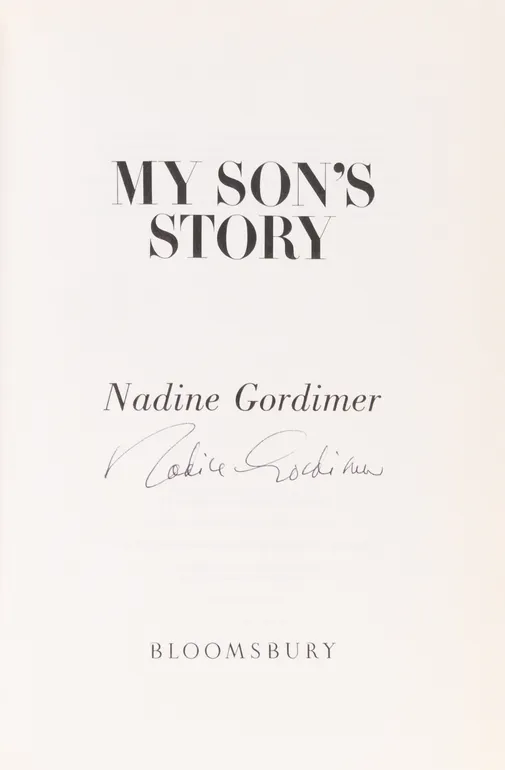 My Son's Story.