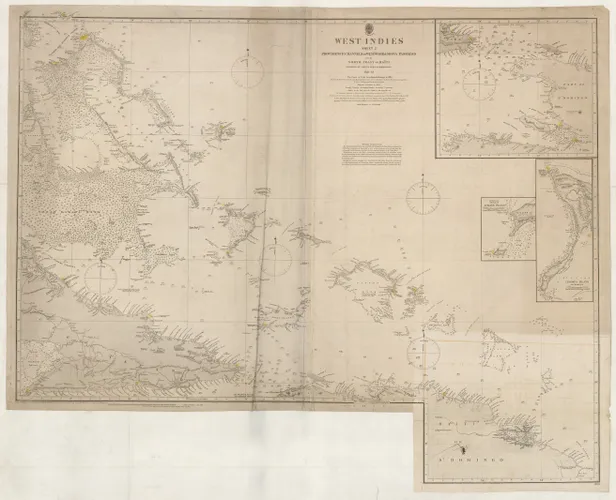 West Indies Sheet 2 Providence Channels To Windward & Mona Passages ...