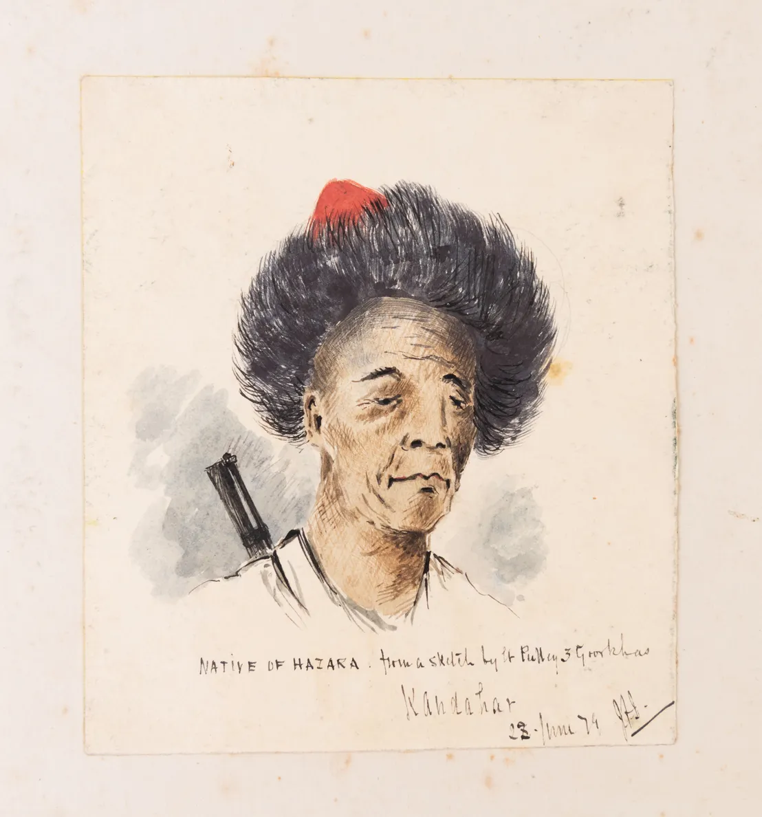 Sketches taken during the Second Afghan War.
