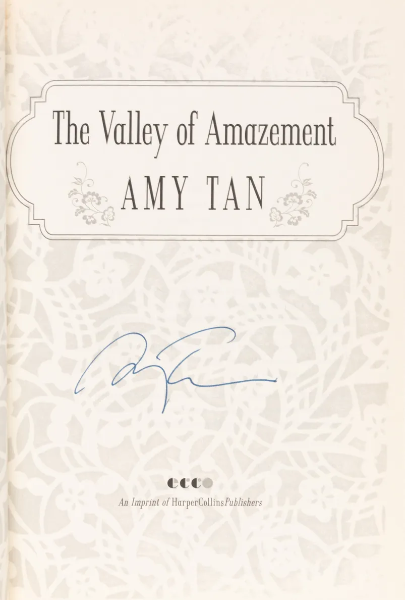 The Valley of Amazement.