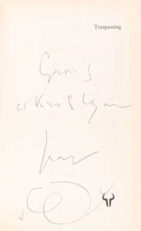 Trespassing. Poems from Ireland.