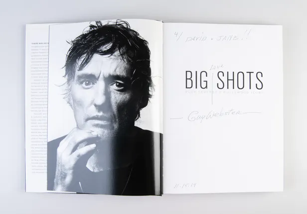 Big Shots. Rock Legends and Hollywood Icons.