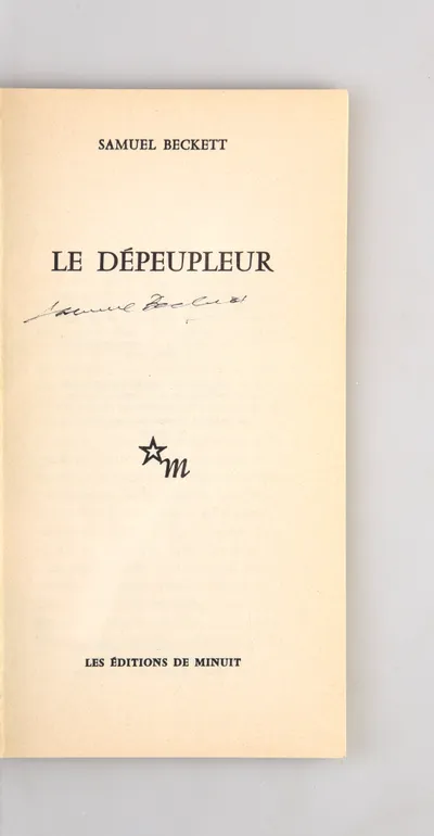 Le Dépeupleur.