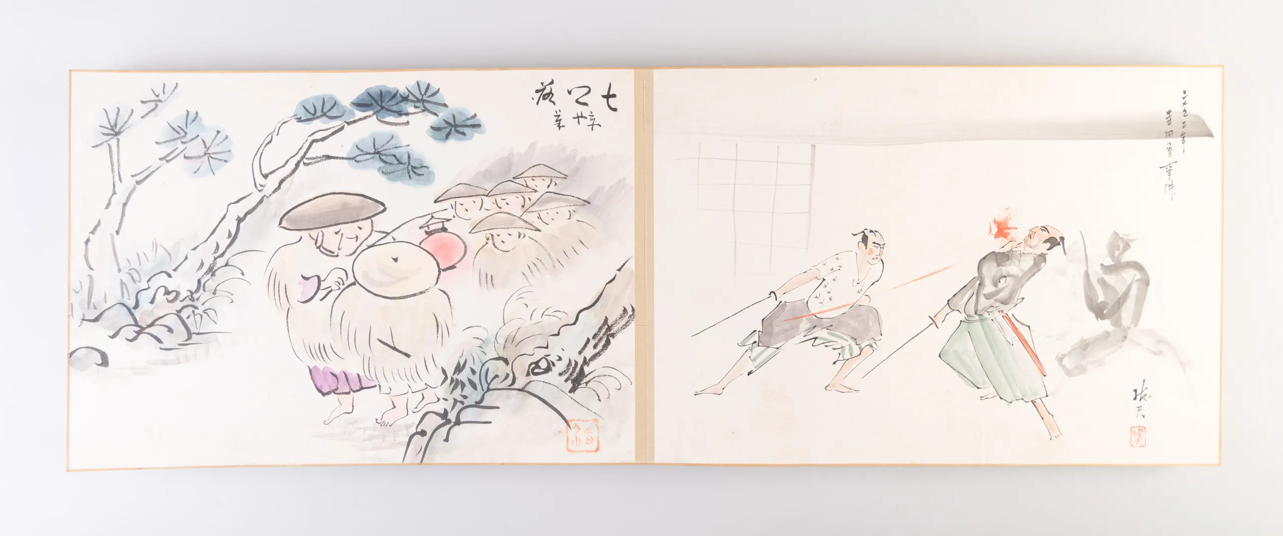 Nikuhitsu manga kenkoku 2500-nenshi zue [Illustrated History of the 2500th Anniversary of the Founding of Japan in original cartoons].