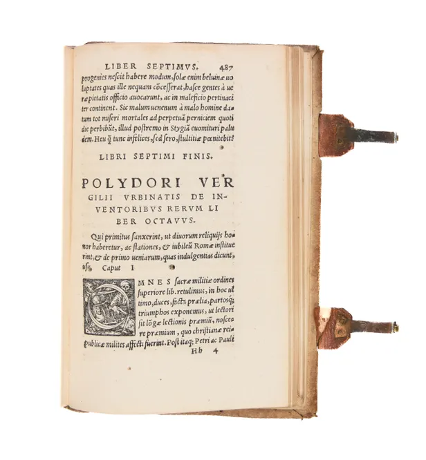 De rerum inventoribus libri octo.
Basle, Johann Bebel, 1532