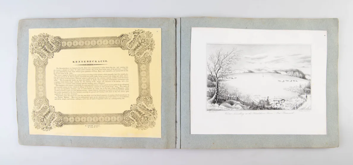 Views of British America drawn from nature, and on stone.