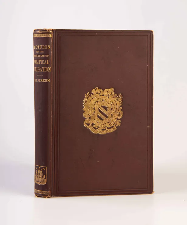 Lectures on the Principle of Political Obligation. With a Preface by Bernard Bosanquet.