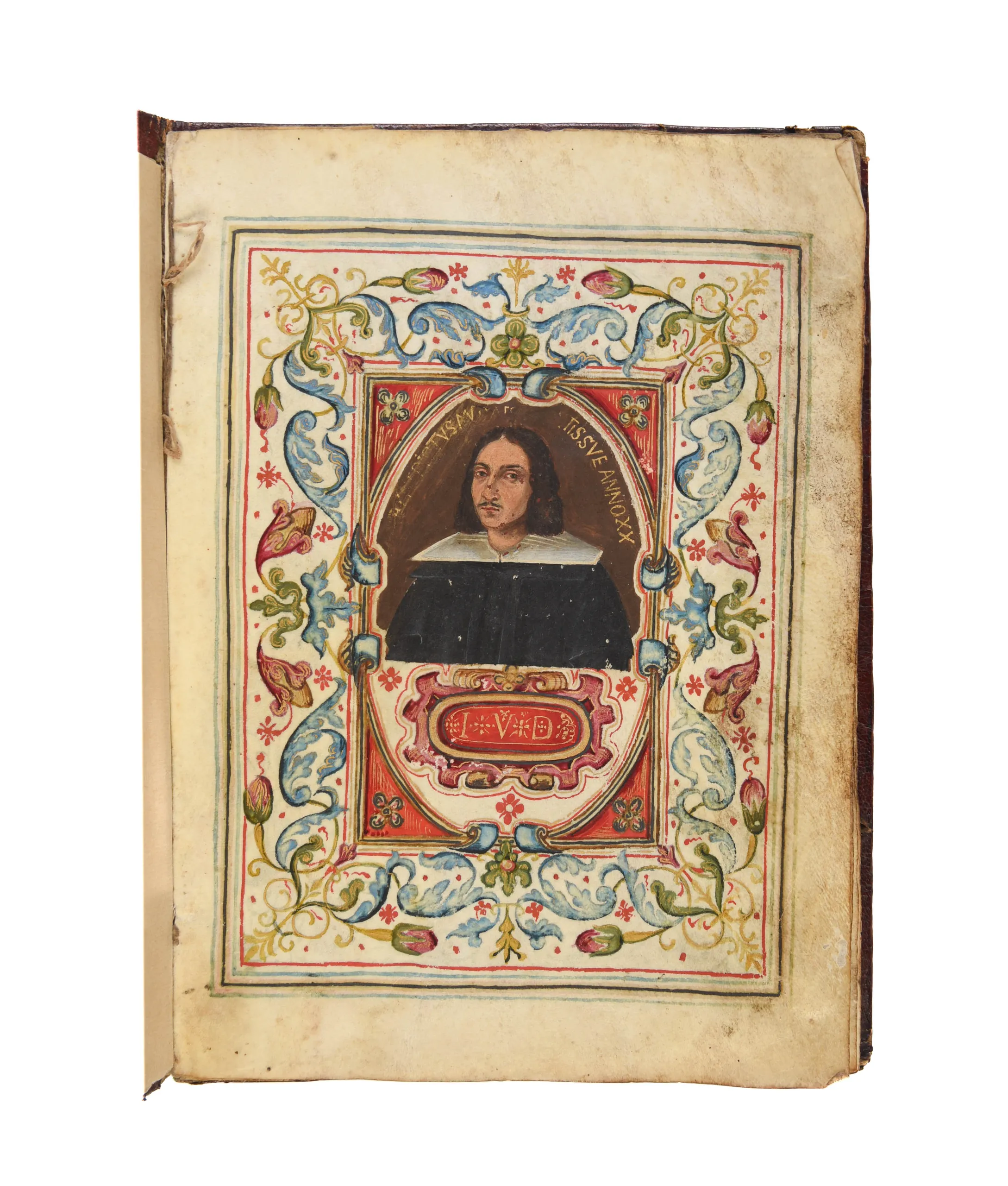 Paduan doctoral degree diploma, illuminated manuscript on vellum.