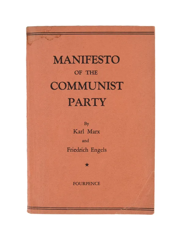 Manifesto of the Communist Party.