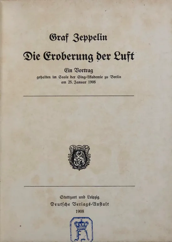 Die Eroberung der Luft.