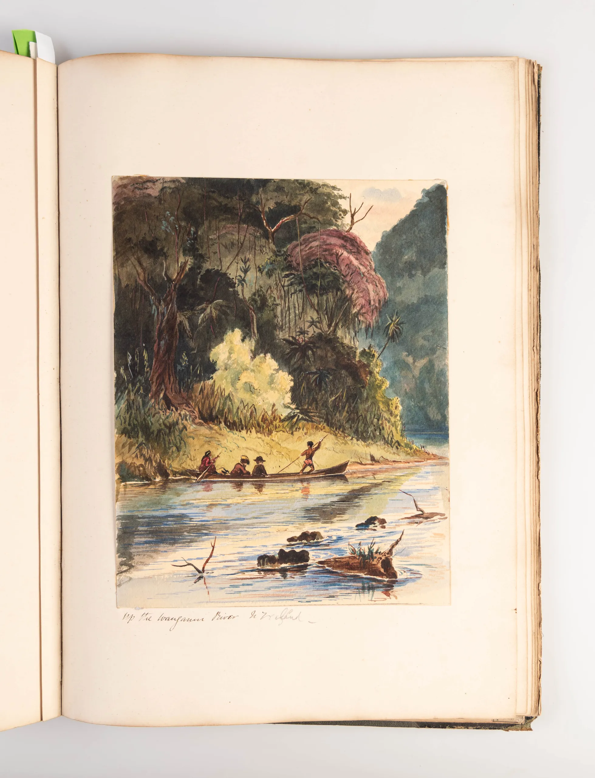 [Topographical watercolour album, including New Zealand, the West Indies and Brazil.]