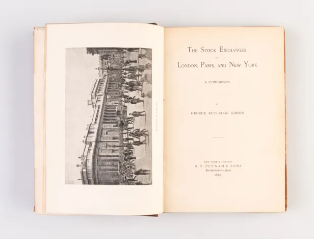 The Stock Exchanges of London, Paris, and New York. A Comparison.