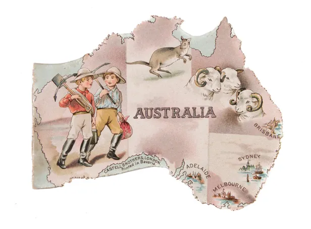 Australia [shape book].