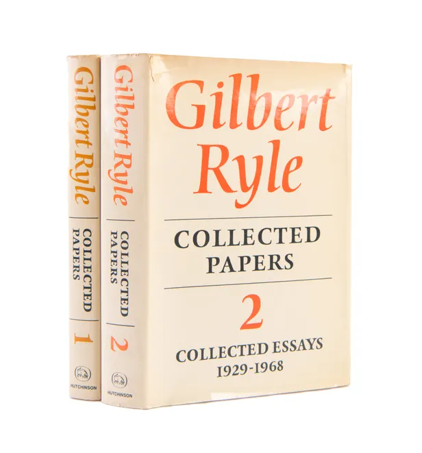 Collected Papers. Volume 1: Critical Essays; Volume 2: Collected Essays 1929-1968.