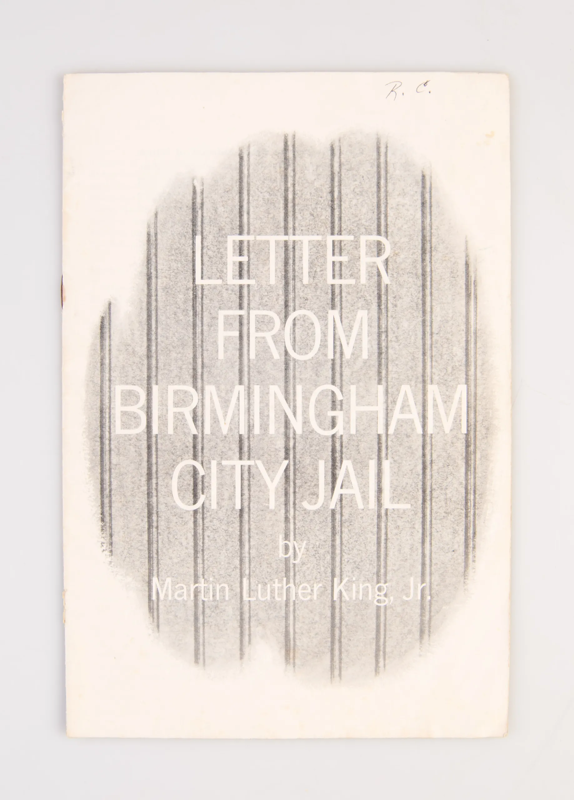 Letter from Birmingham City Jail.