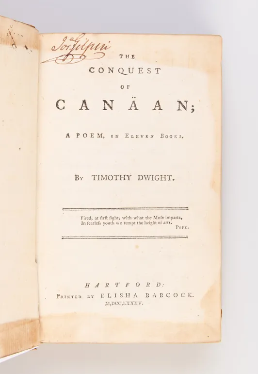 The Conquest of Canäan