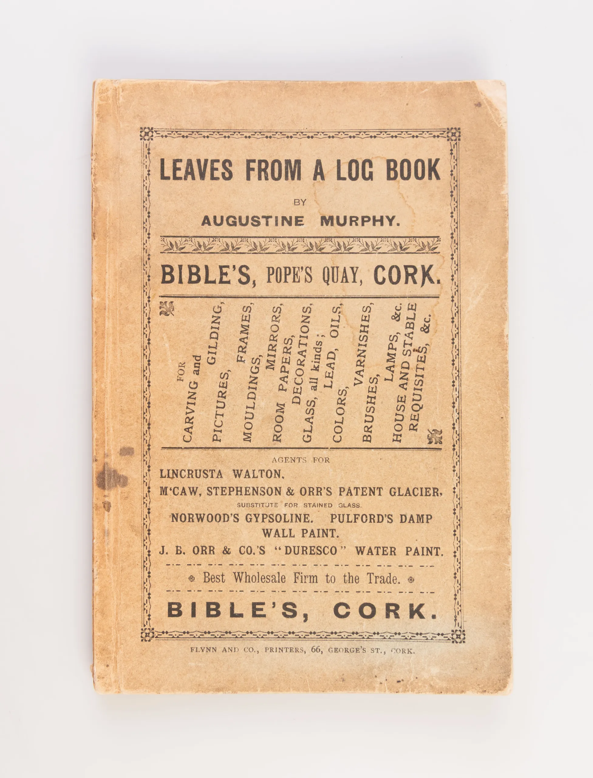 Leaves from a Log Book.
