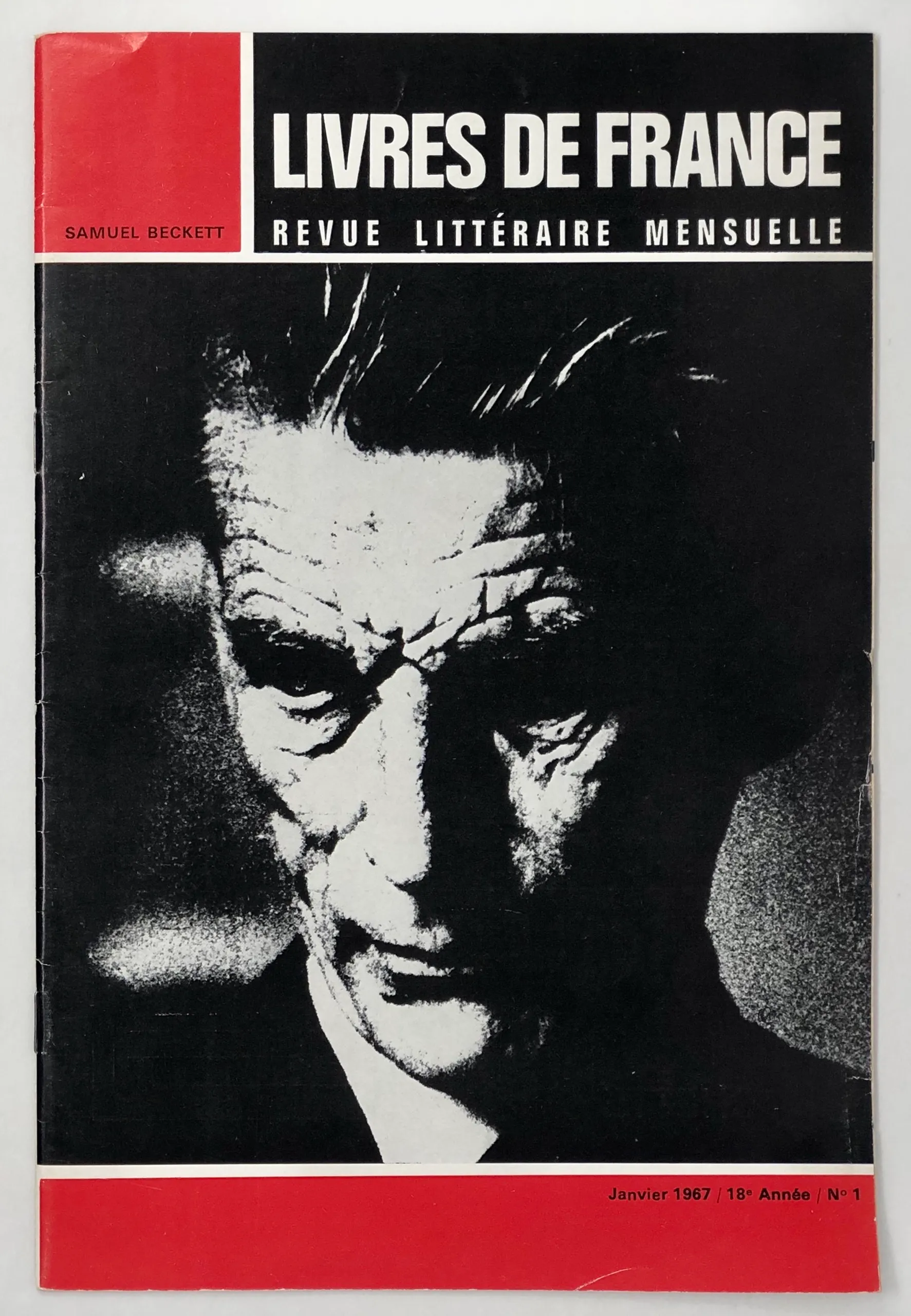 Samuel Beckett Special Number. Livres De France. No. 1.