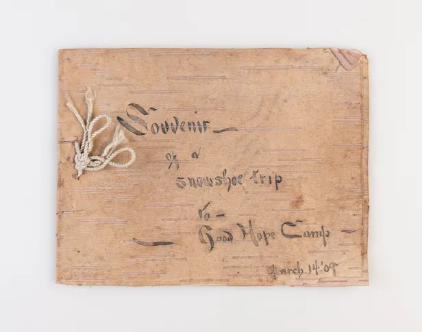 Souvenir of a snowshoe trip to Good Hope Camp March 14 '09.