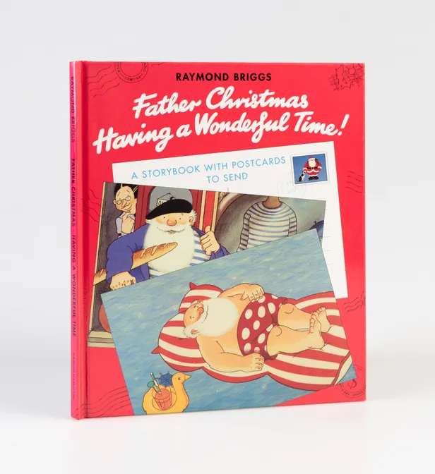 Father Christmas Having a Wonderful Time!